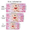 Xxl Large Love Heart Mouse Pad Hd Print Cute Gaming Big Desk Mat Nonslip Rubber Keyboard Pad For Gamer Office Accessories 1pc