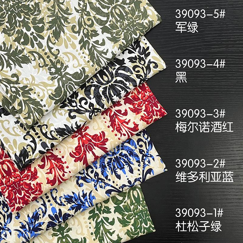 By Meter Quality Viscose Poplin Fabric Vintage Geometric Floral Birds Bohemian Patchwork Rayon Material Wholesale
