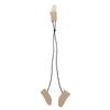 Hearing Aid Holder Clip Portable Anti Lost Cotton BTE Hearing Aid   Lanyard
