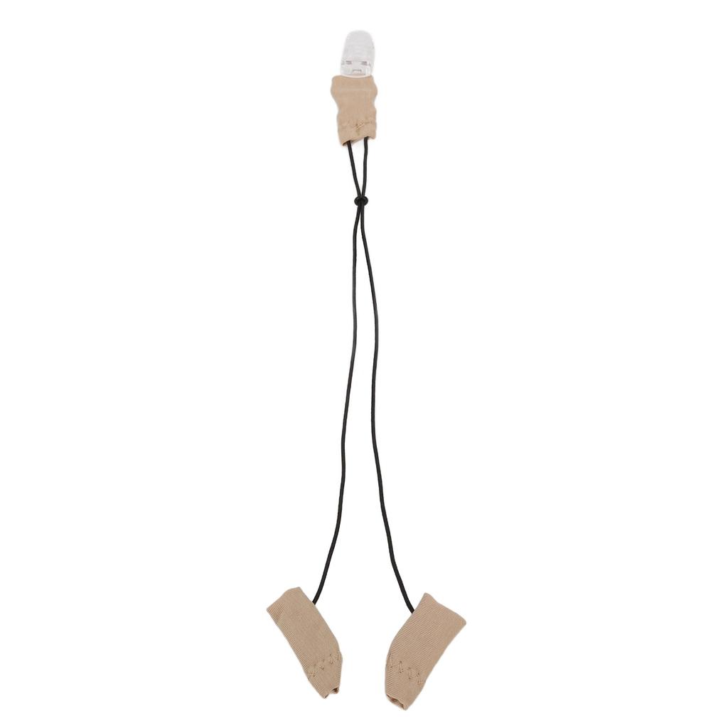 Hearing Aid Holder Clip Portable Anti Lost Cotton BTE Hearing Aid   Lanyard