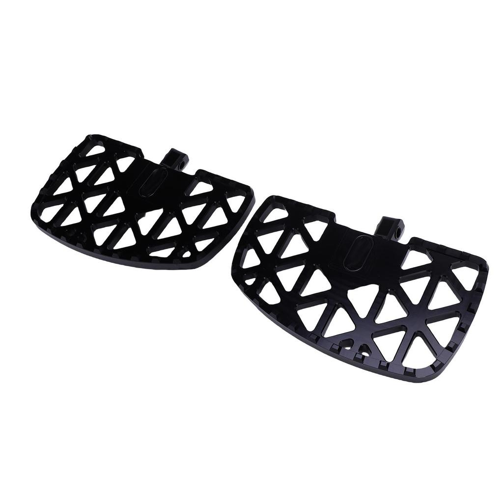 Front Rider Floorboards Footboards Aluminum Alloy 360 Degree Rotating Motorcycle Foot Pegs Footrests Replacement for