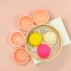 Mondfest Stempel für Mondkuchen - Traditionelle chinesische Brötchenform Knödelpresse Dim Sum Maker Hausgemachte Xiaolongbao Plastikform