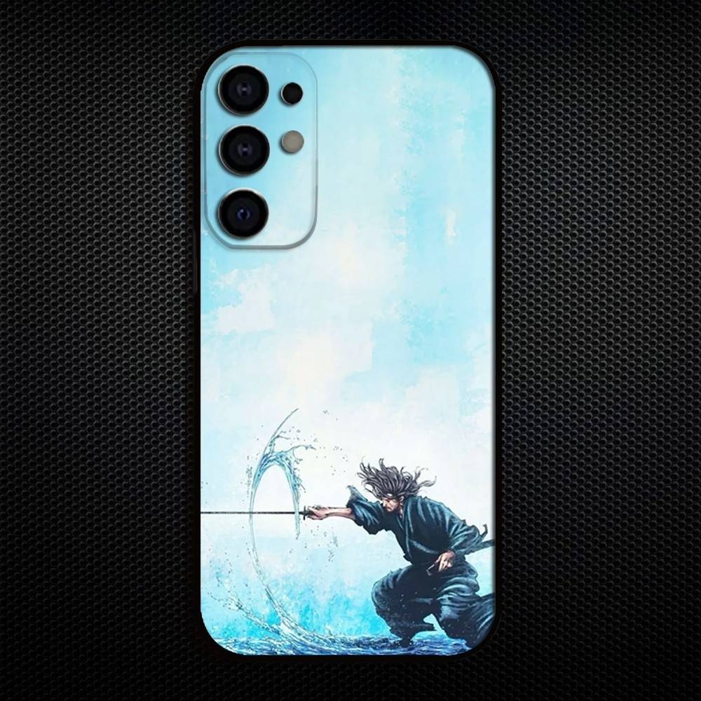 V-Vagabond S-Samurai Phone Case For Samsung S25,S24,S23,S22,S21,S20,Plus,Fe,Lite,Others Soft Black Cover Samsung S24fe