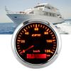 85mm Marine Auto GPS Speedometer 120KMCelsiusH Speed Odometer with 7 Color Backlight for Car Boat RV Yacht