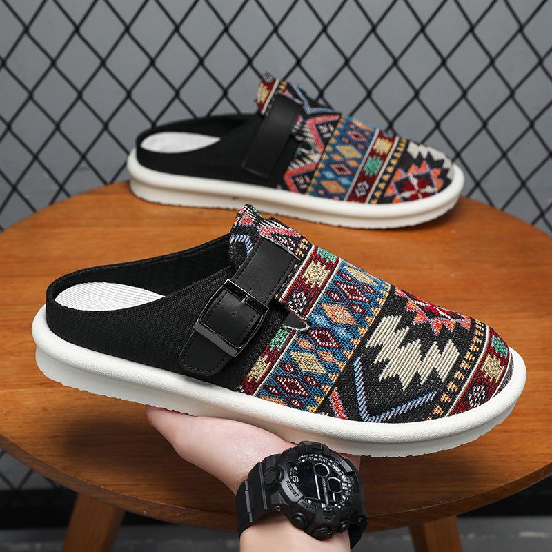 Fashion Summer Fashion Men's Soft-soled Slippers Designer Breathable Slippers 2025 Trend Casual Shoes for Men New Light Non-slip Sneaker