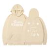 Oversized Hooded Sweatshirt With Graphic Print Teens Unisex Loose Fit Winter Streetwear