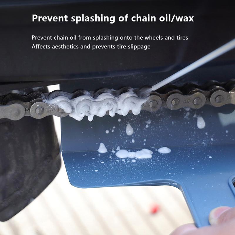 

Motorcycle Chain Oil Splash-Proof Pad Biking Chain Oil No Splatter Pad Cycling Maintenance Protection Tool Foldable Protective