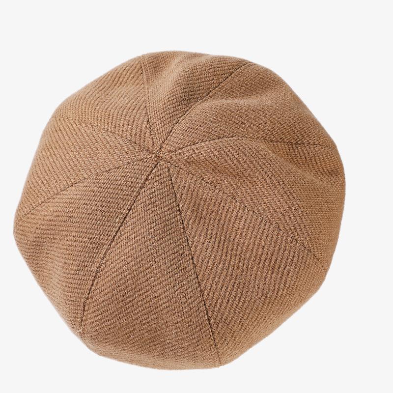 Women Winter Velvet Newsboy Cap Beret Painter Visor Casquette Caps