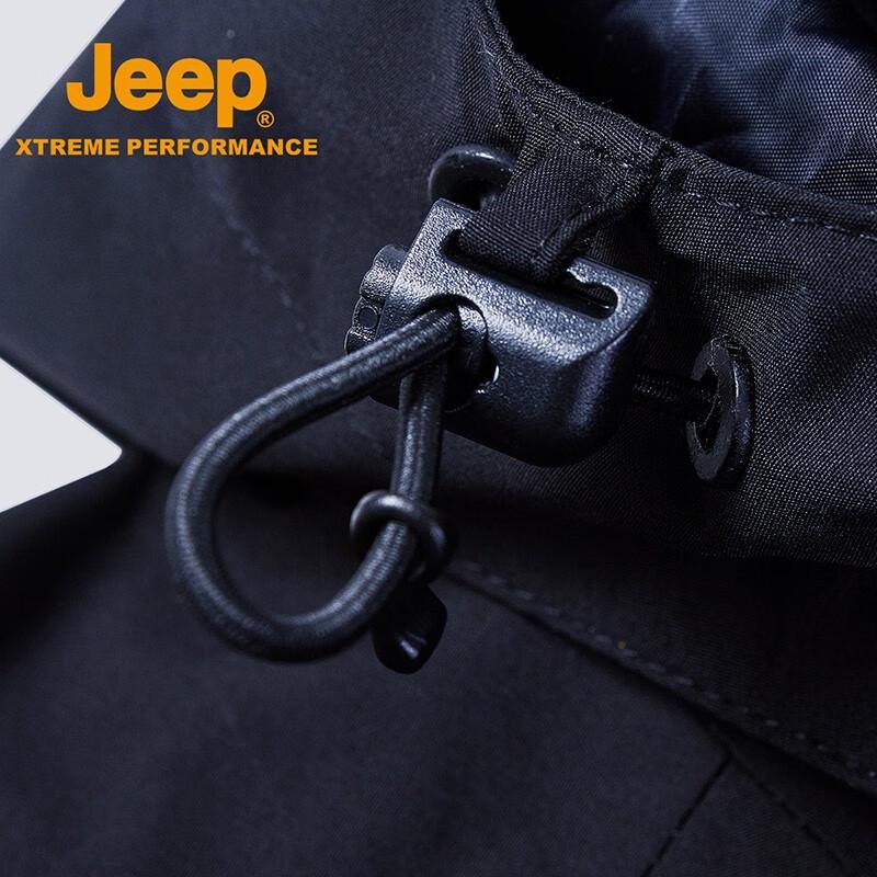 Jeep Men's 3-in-1 Outdoor Windproof Warm Padded Jacket