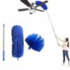 Washable Telescopic Duster Microfibre Dust Cleaning Practical Spider Web Removal  High Places