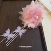 Mesh Flower Diamond Butterfly Tassel Hair Catch Sweet Fashion Back of Head Shark Clip Versatile Super Fairy Hairpin Hair Accessories