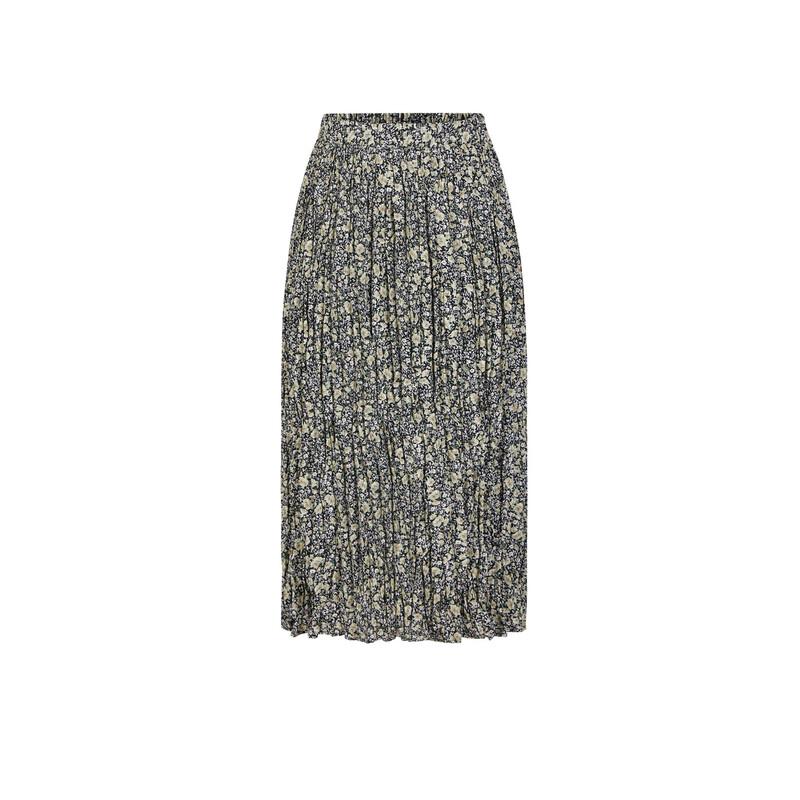 Elva' Island H-Line Midi Skirt