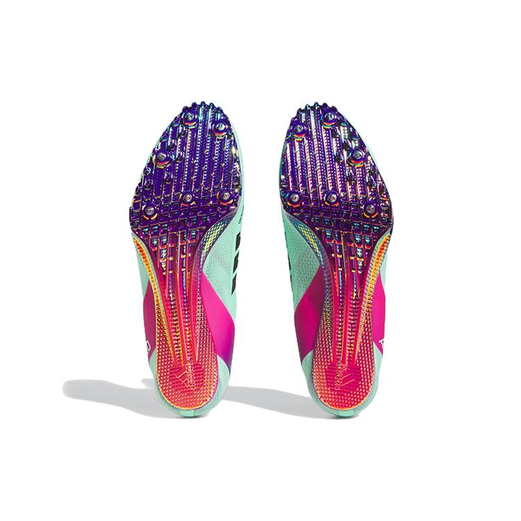 New Adidas Adizero Finesse Spikes 'Pulse Mint Lucid Blue' GV9091