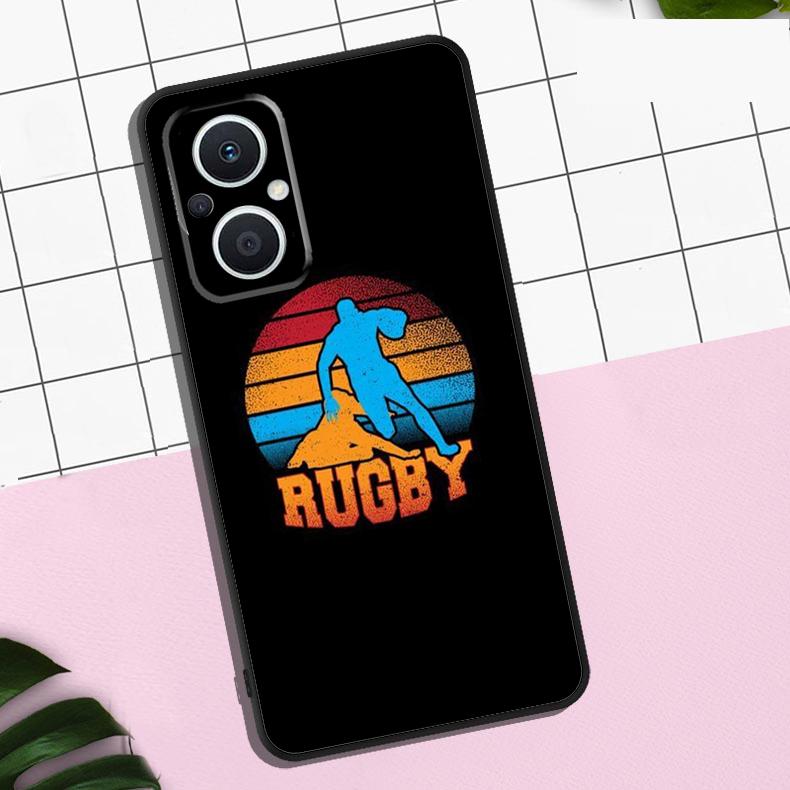 Rugby Hülle Für OPPO Reno 13 12 11 F 8T 7 8 10 Pro OPPO Find X8 Pro X6 Pro X3 X5 Lite Hülle Coque