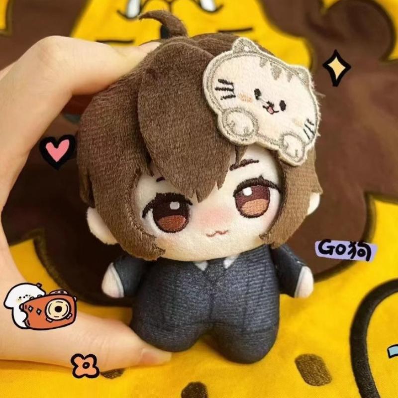 Hot Japanese Anime Prototype Bungo Stray Dogs Plush Doll Cute Cartoon Peripheral Stuffed Animals Plush Toy Doll Keychain Gifts