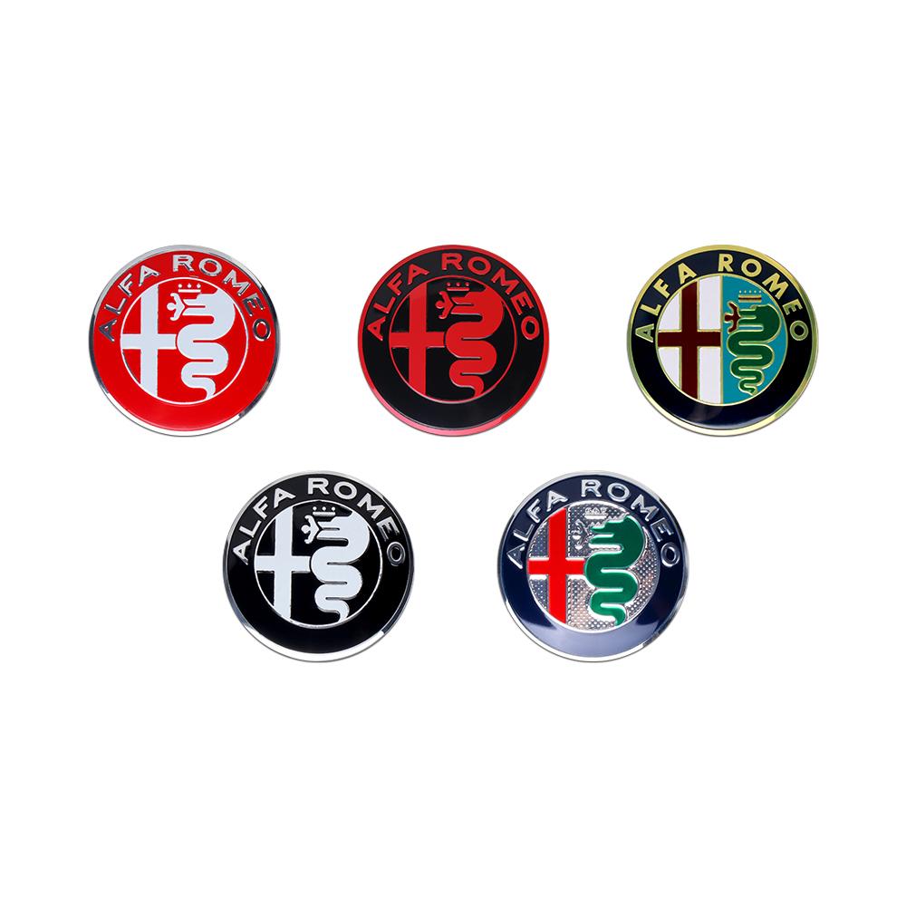 Car Stickers For Alfa Romeo 40mm Car Center Console Knob Decoration Sticker Interior Accessories for Alfa Romeo Giulietta 159 Mi