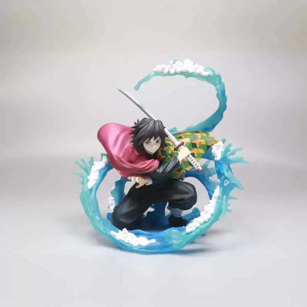 Rengoku Kyoujurou Figurki 18cm Demon Slayer Figurka Anime Gk Kolumna Płomienia Zapalenia Model Kyoujurou Figurki Akcji Lalki Zabawki