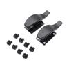 Car Interior Umbrella Bracket Pair, 2 Piece ABS Mount Clips for Wet Umbrella Storage On Trunk Panels and Seat Back