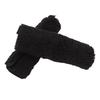 2Pcs Easy Install Sherpa Armrest Cover Thickened Warm Armrest Pad Non-Slip Seat Accessory Daily Use