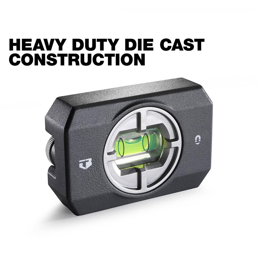 ToughBuilt 360 Degree Pocket Level - (TB-H2-L-4R) Black