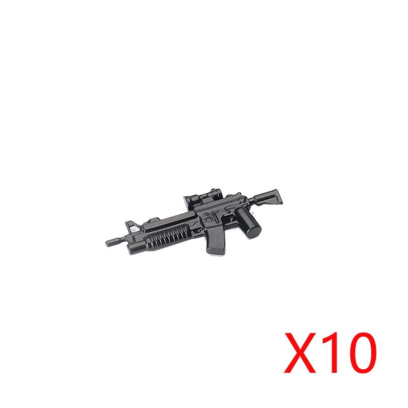 Military Weapons Accessories Building Blocks Russian Special Forces AK Rifles Tactical Bulletproof Vests Equipments Bricks Toys