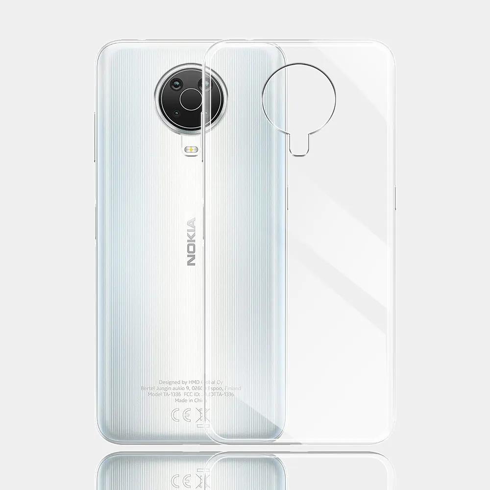 For Nokia G20 Case 6.52 Inches Clear Silicone Soft TPU Phone Case Cover For Nokia G20 Funda For Nokia G20 Transparent Coque