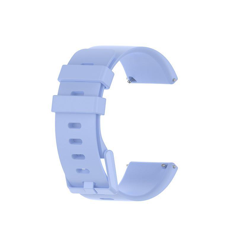 Versa/Versa 2/Versa Lite SE Silicone Solid Color Buckle Watch Band Replacement
