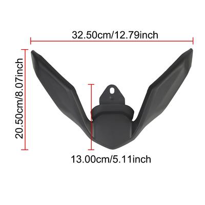 Wheel Extender Cover Front Beak Fairing Extension Retrofit Kit For BMW R1200GS R1250GS LC ADV 2018-2019 Motorcycle Accessories