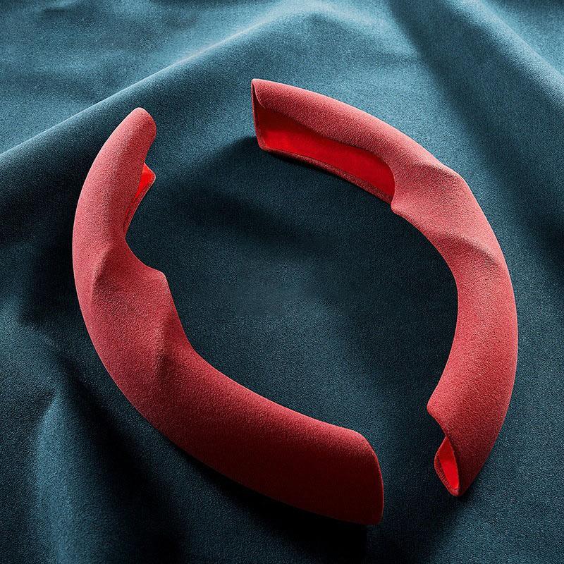 Car Steering Wheel Cover for Tesla New Model Y Juniper 2025 for Model Y/3 Booster Suede Cover Anti-skid Steer-Wheel Protector