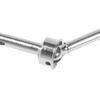 Steel Front Rear Axle Shafts 5mm Extended +2mm Thread Longer Driveshaft for 1/18 RC Crawler Car TRX4M Upgrade Parts