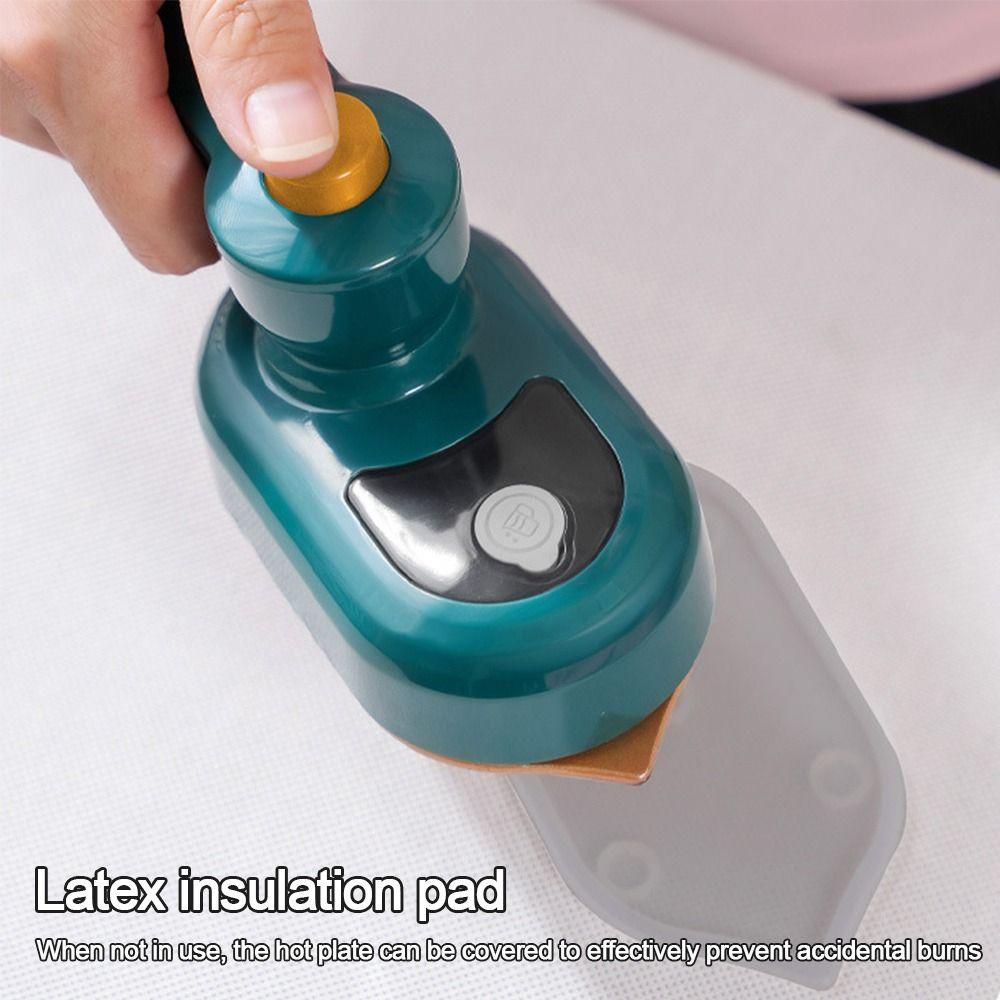 180°Rotatable Micro Steam Iron Gradually Heating Up Travel Steam Iron Travel Steamer for Clothes