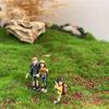 9x 1/64 Scale Hand Painted Miniature Figures,Mountaineers Model Doll Realistic Climber Scene People