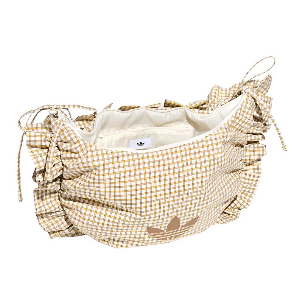 Adidas Originals Front Logo Cotton Shoulder Bag Women bags Bright-Gold KX6986