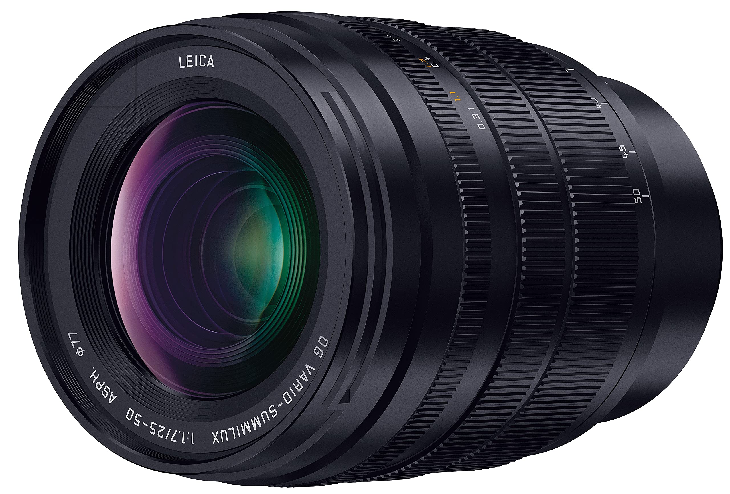 

Panasonic Large Aperture Telephoto Zoom Lens for Micro Four Thirds Lumix LEICA DG VARIO-SUMMILUX 25-50mm/F1.7 ASPH. H-X2550 чорний