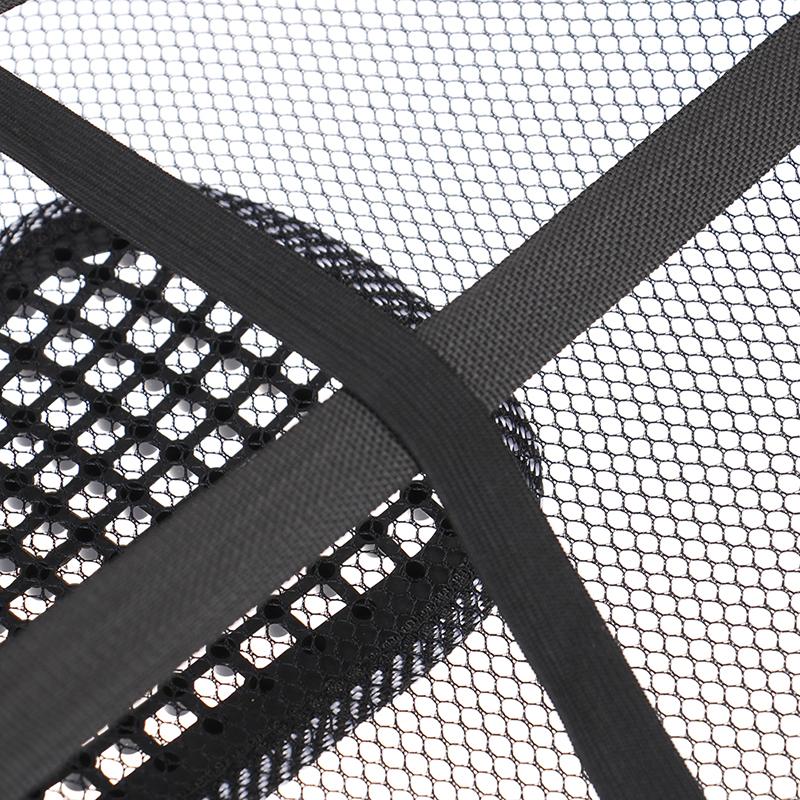 Soft Car Seat Chair Cushion Pad Black Mesh Massage Vent Mesh Back Support