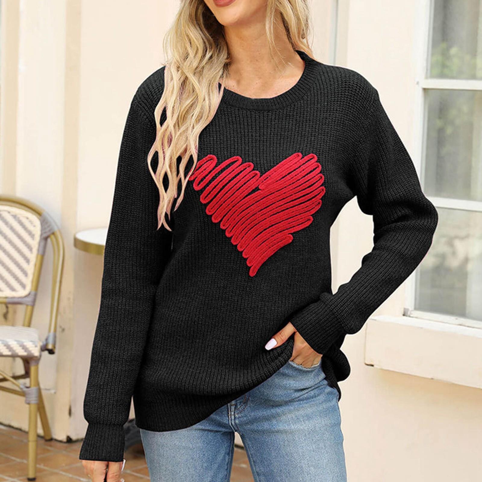 Женский свитер с бантом длинный рукав открытая спина V-образный вырез объемный свитер-пуловер L чёрный 2749₽