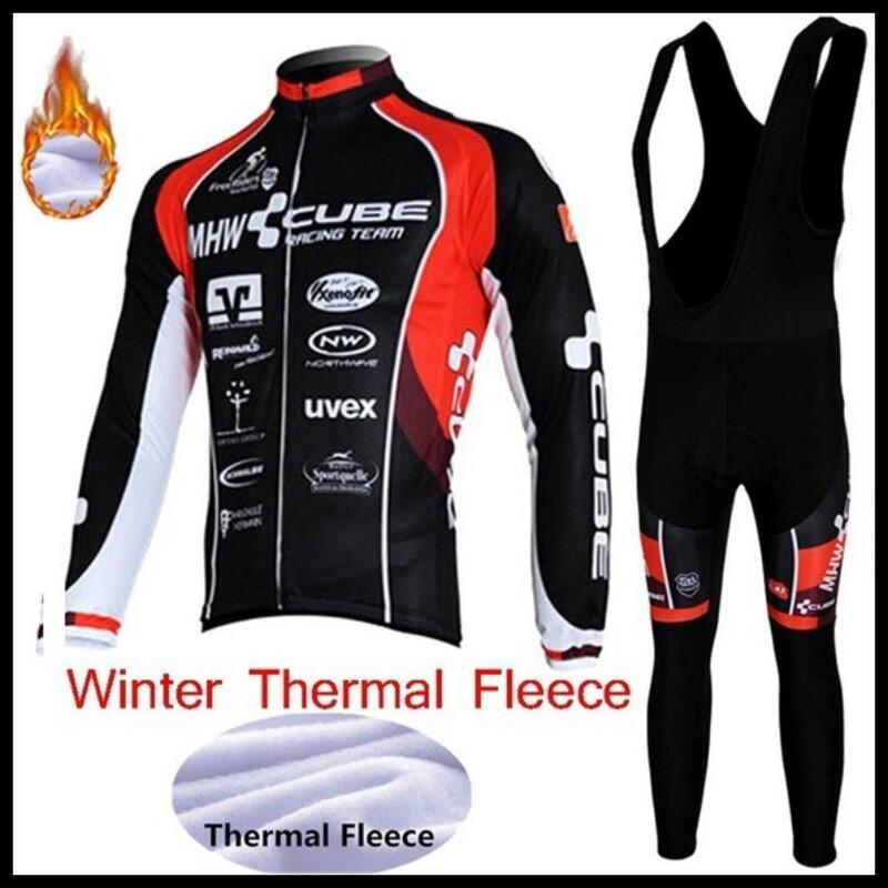 Long Sleeve Cycling Jersey Set Quick