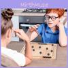 Wooden Chess Set For Children With Interactive Parent Play Experience