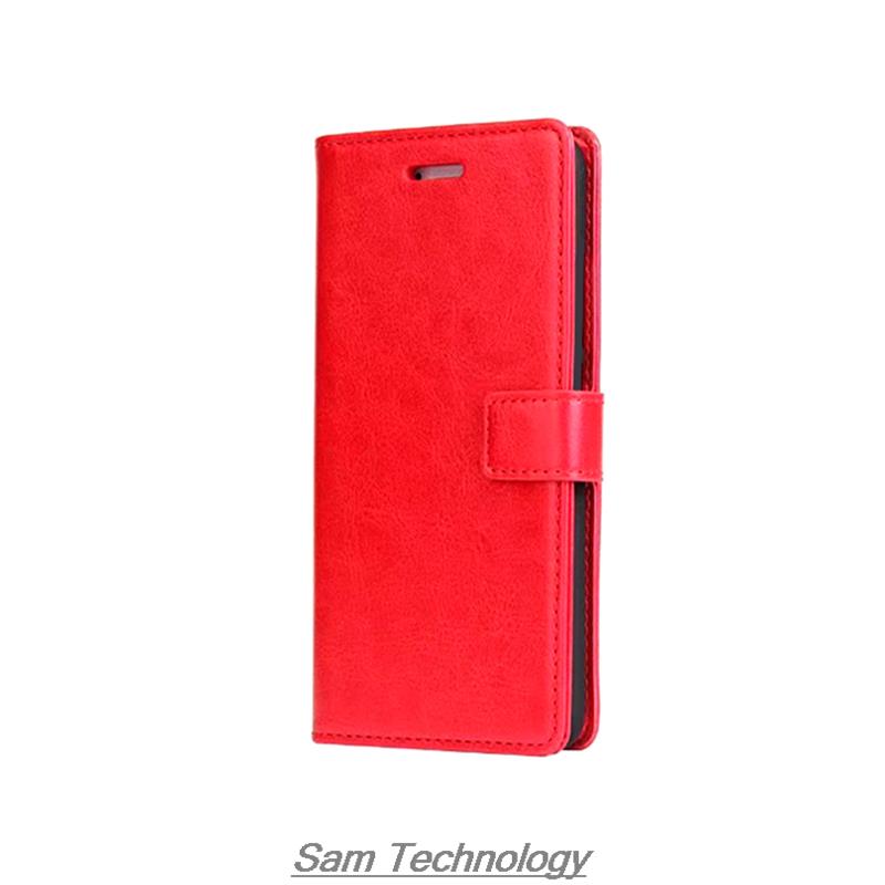 

Чехол-держатель для карт из искусственной кожи для Motorola Moto G200 5G, откидной чехол, ретро-кошелек, сумка, чехол, деловой чехол Fundas Coque for Moto G200 5G&Just Case красный