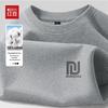 Hodo Men's Loose Fit Cotton Dropped Shoulder Long Sleeve T-Shirt