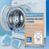 12 Pieces Of Washing Machine Cleaning Tablets Effervescent Tablets To Remove Stains Mild And Non-Irritating Remove Odors