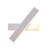 LED Night Light, 85-265(V)LED 7W Simple Bedroom Colorful Wall Lamp Night Rotary Night Tower, White