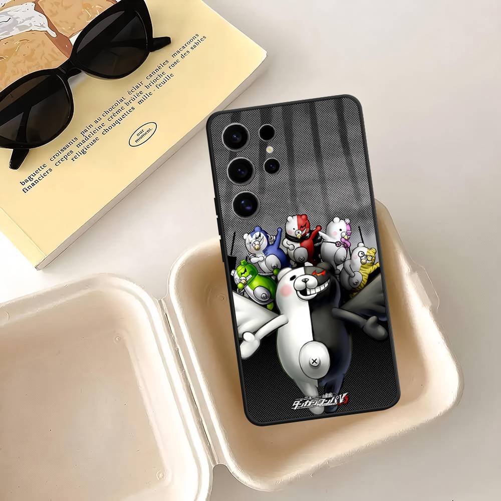 Danganronpa Junko Enoshima Monokuma Case For Samsung Galaxy Case S25 S23 S22 S21 S30 S20 S10 Ultra Plus FE TPU Soft Cover
