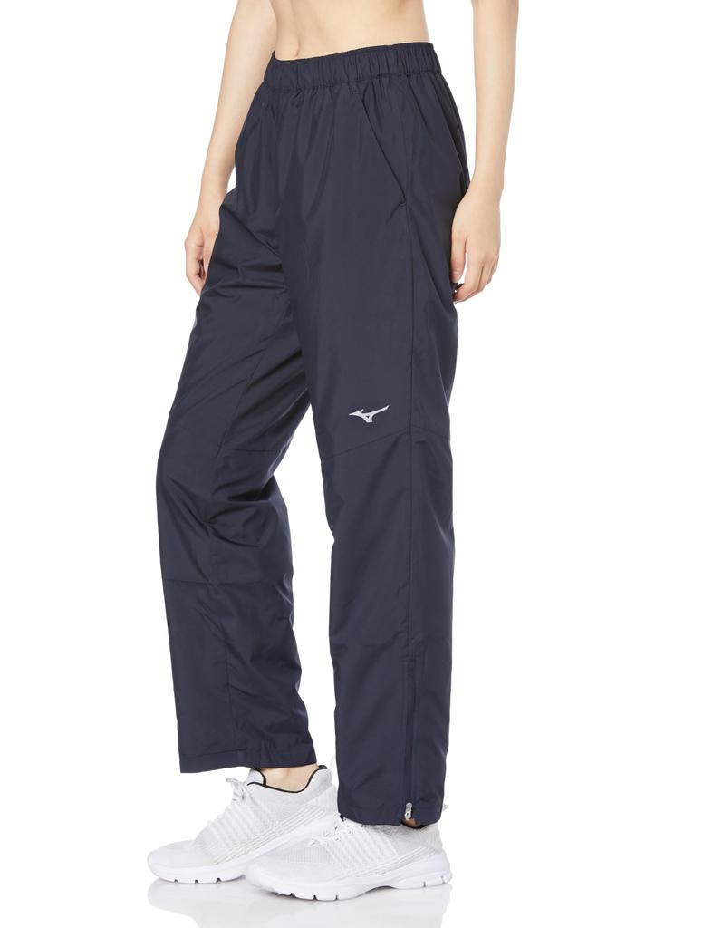Mizuno Breath Thermo Training Warmer and Deep XL Pants, Moisture-Wicking Heat-Generating, 32MFA831, Women's, Navy,