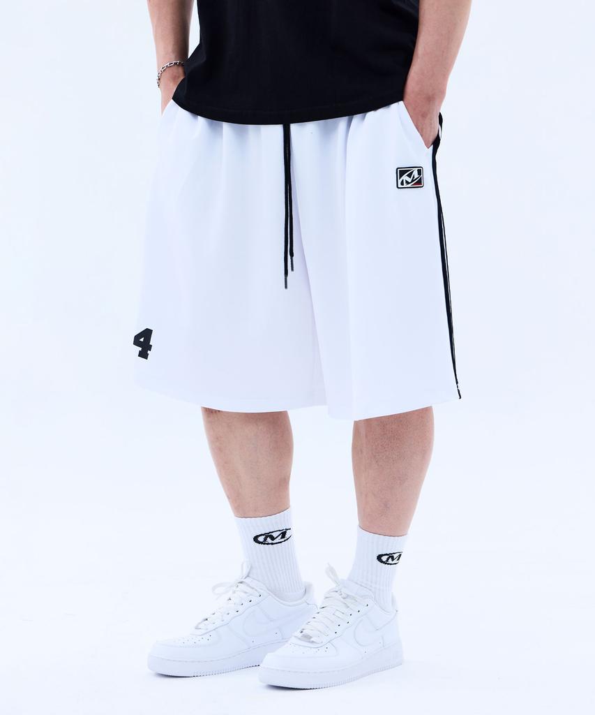 Mihag 94 Football Jersey Half Shorts (White)