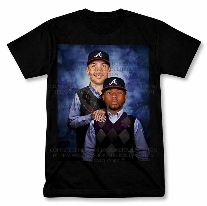 Ronald Acuna Jr Matt Olson Step Brothers T Shirt Baseball Tee S