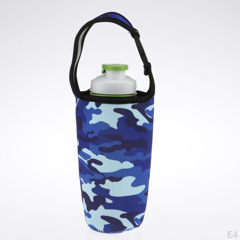 30oz Insulated Neoprene Water Bottle Holder Bag Cup Pouch Covers For Outdoor