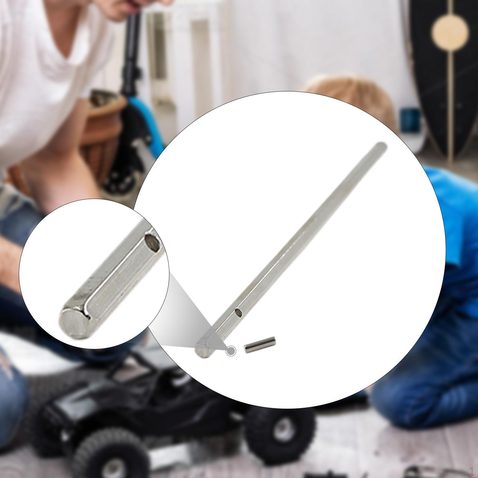 

1/18 RC Car Central Drive Shaft Easy to Install High Performance Repair Parts Metal for 18101 18103