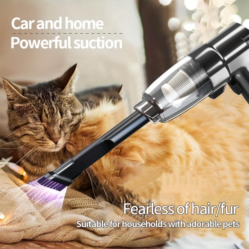 Car Vacuum Cleaner, High-power Charging, Wireless, Portable, Handheld, Small Car Vacuum Cleaner, Super Strong 12V