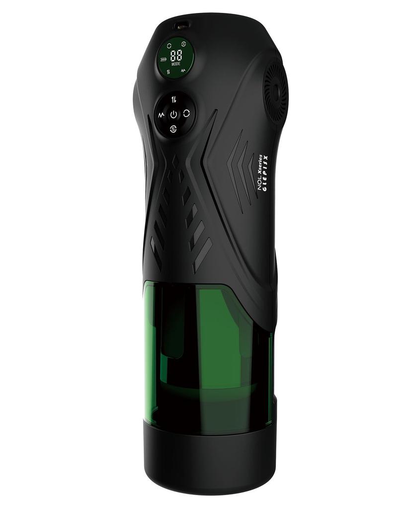 JAPANTOYZ NOL GLEPIS X is an electric masturbator that has perfected rotational and piston and also adds the stimulation of friction, vibrating.
